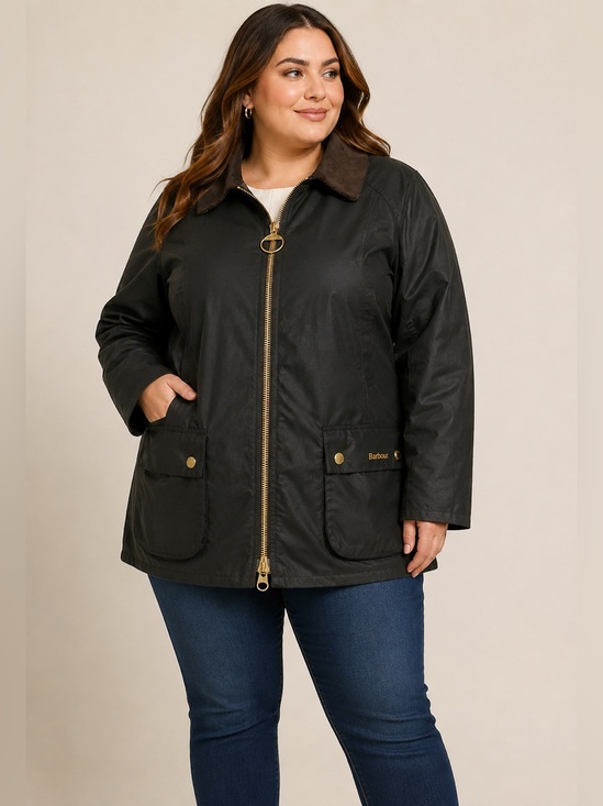 Barbour Jackets & Blazers - NWT Barbour Allerston Water Resistant Waxed Cotton Jacket 12 US / 16 UK in OLIVE
